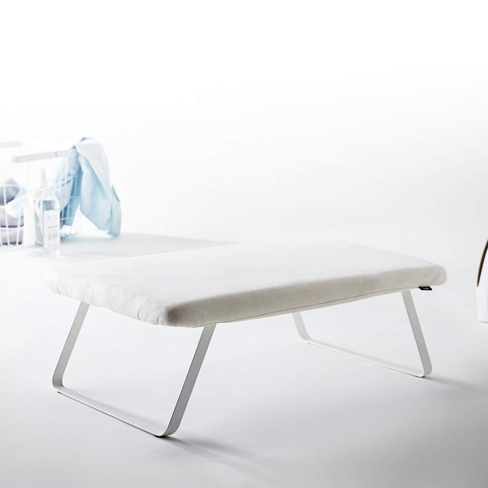Yamazaki Ironing Board W60 x Tower Model 4019 Cover, White, Approx. D36cm,