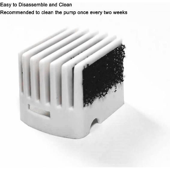 Cat Water Fountain Pump, Pet Water Fountain Pump Replacement Pump Quiet Prevent Dry Burning USB Powered DC Brushless Motor Mini Cat Water Dispenser
