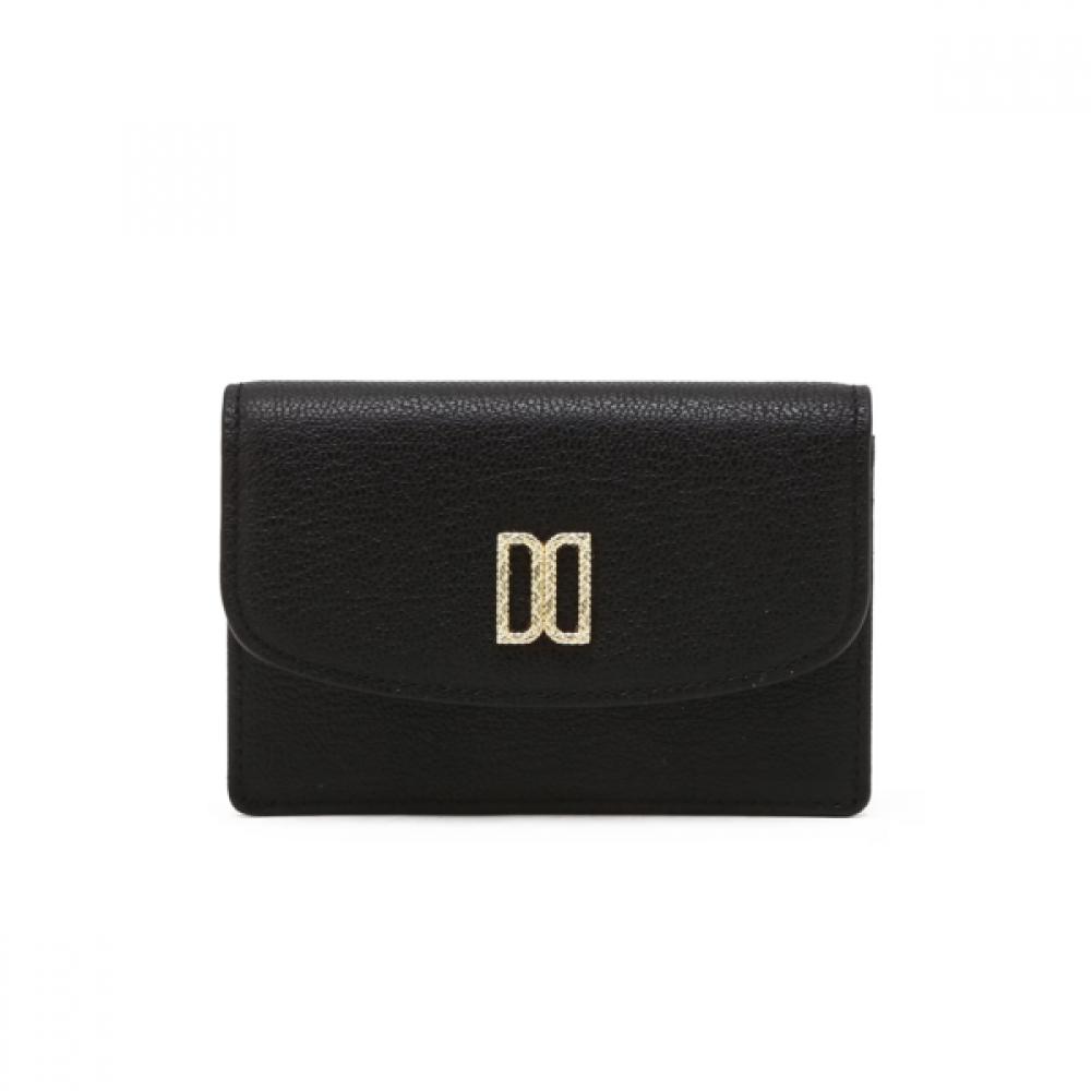 Daks Leather Card Wallet Black Dcwa6e190bk