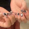 1/3 Stück Kawaii Cartoon Katze Nagelsticker Tierpfote Slider Nagelkunst Maniküre Dekorationen Y2K Sterne Buchstaben Abziehbilder Werkzeuge