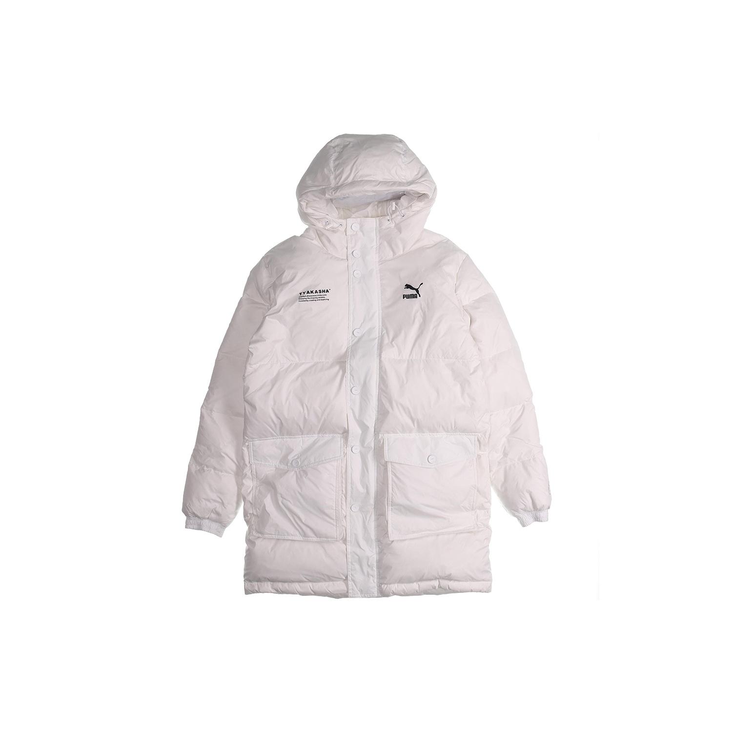 PUMA x Tyakasha Down Parka White Black Men s 595561-02 XXS