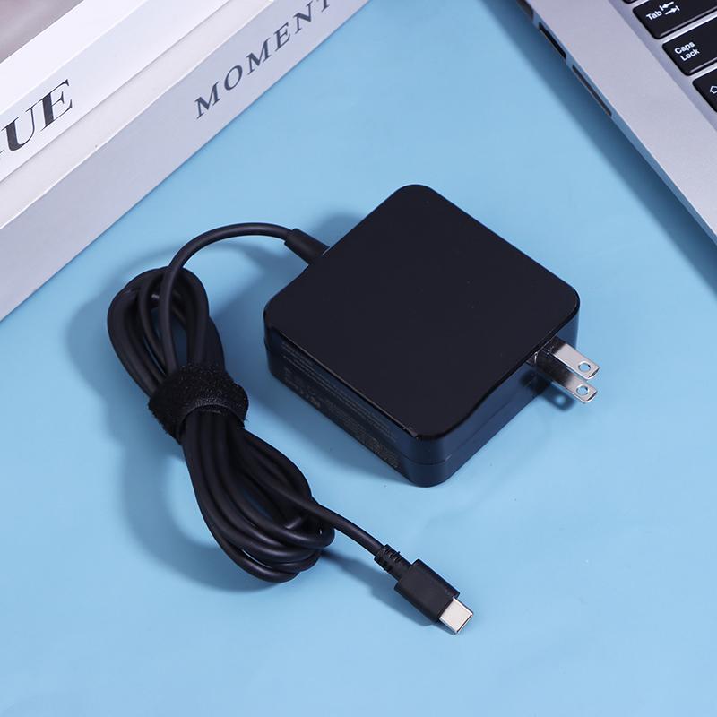 Spina UE USA 65W 20V 3.25A Tipo-C USB C Caricabatterie per Telefono PD Laptop Adattatore di Alimentazione AC per Laptop di Varie Marche