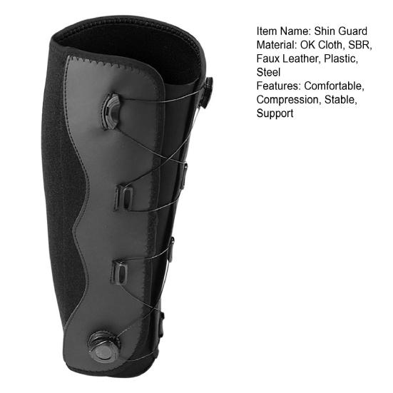1 ks Kompresní chránič holení pro muže a ženy Umělá kůže Nastavitelný Chránič lýtka pro fotbalové sporty