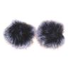 Universal Lavalier Microphone Furry Windscreen Fur Windshield Wind Muff Soft For D11 Rode Boya Lapel Lavalier Mic