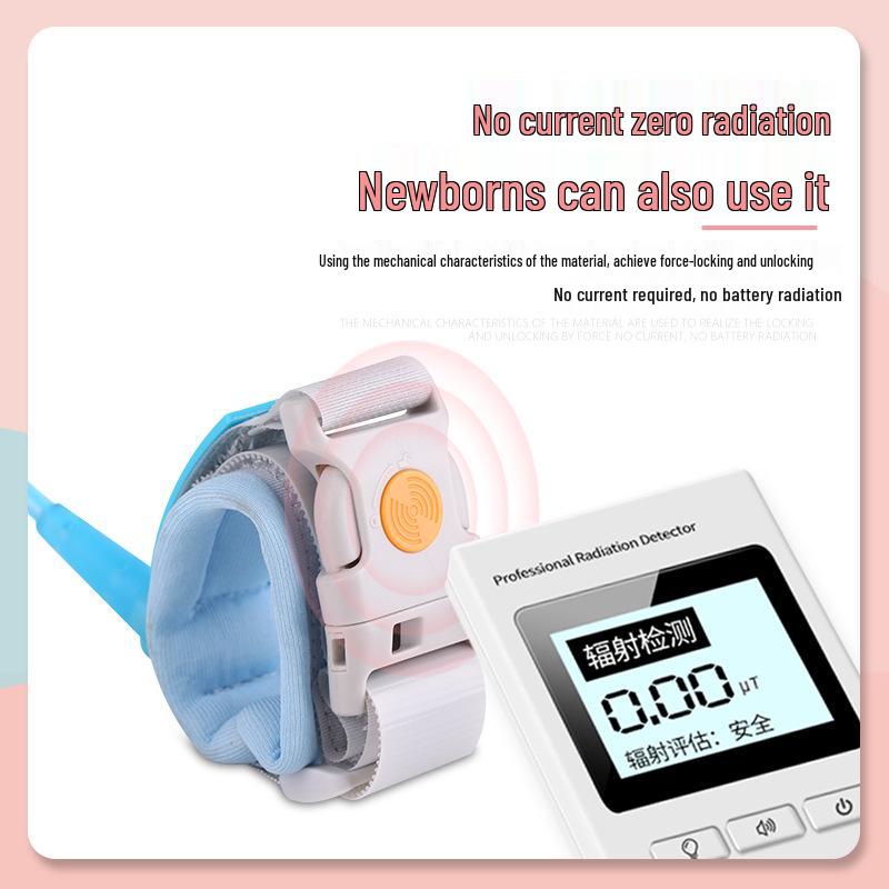 Child Safety Wristband: Anti-Lost Strap with Induction Lock & Traction Rope