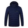 Smart USB Heated Cotton Coat: 21-Zone Temperature-Controlled Winter Warmth