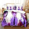 Top Fashion 3D People Saw Bedding Set Printed Bed Set With Pillowcase Bed Duvet Cover Soft Single Double Queen Super King Size