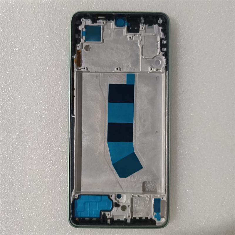 Middle Frame For Xiaomi Redmi Note 13 4G 5G LCD Front Frame Housing Bezel With Power Volume Button Replace