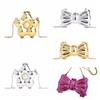 Flower Shaped Luxury Evening Bags Sparkling Mini Lipstick Bag Exquisite Banquet Chain Bag  Girls