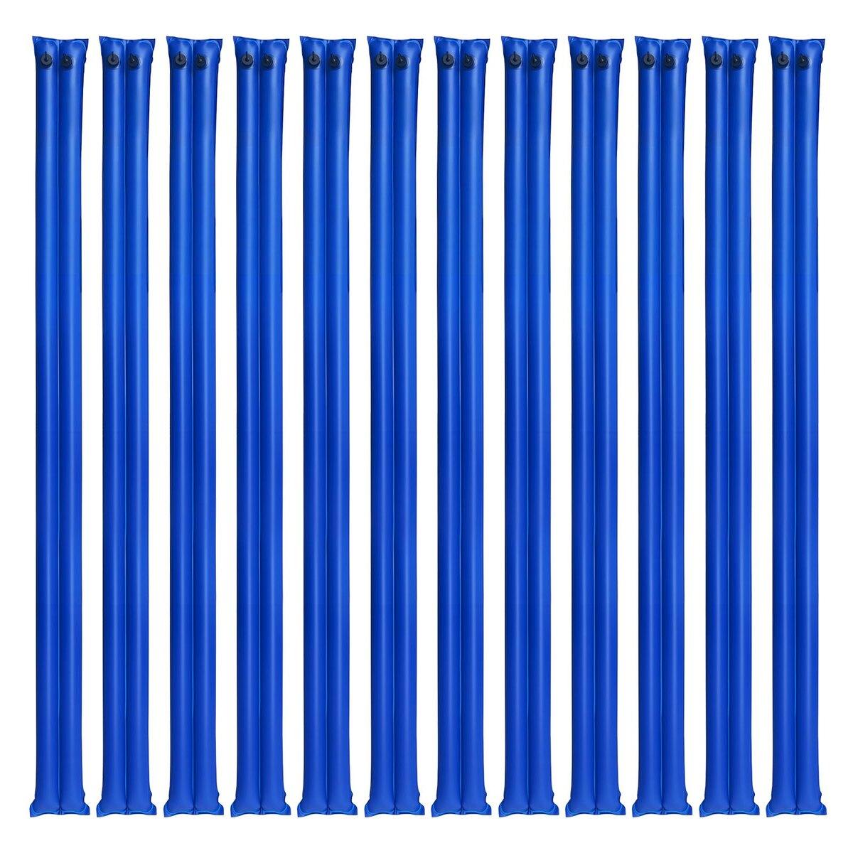 Sacs d'eau à double chambre calibre 26 pour couverture d'hiver de piscine, pack de 12, 10 pieds