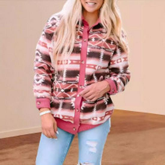 2025 Autumn/Winter Women's Faux Suede Casual Lapel Jacket: European & American Style