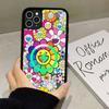 T-Takashi Flower M-Murakami For Magsafe Magnetic Wireless For IPhone 16 15 14 13 12 11 17 Pro Max Plus Phone Case