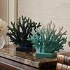 Estatua de Coral de Resina Realista Temática Marina Decoración Costera Escultura Náutica Artificial para Pasillo Armario de Vino Decoraciones de Baño