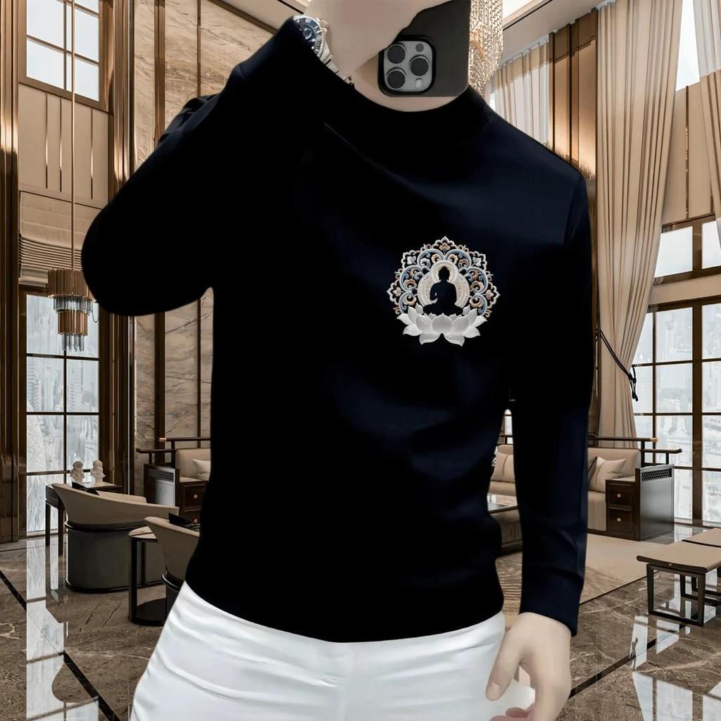 2025 Versatile Luxe Hoodie - Round Neck, Thick Velvet, Trendy Street Style, Autumn/Winter Long Sleeve