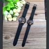 Simple Fashion Romantic Couple Watch Glass Belt Quartz Watch For Lover Women Watches Bracelet Watch