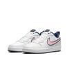 Nike Court Borough Low 2 SE Leather Casual Comfortable Slip-Resistant Lightweight Shock Absorbing Low-Top Kids Skate Shoes Kids sneaker DB3090-100
