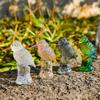 Bird Animal Figurine Handmade Crystal Home Modern Bird Decoration Home Glass Animal Figure Decoration Accessories