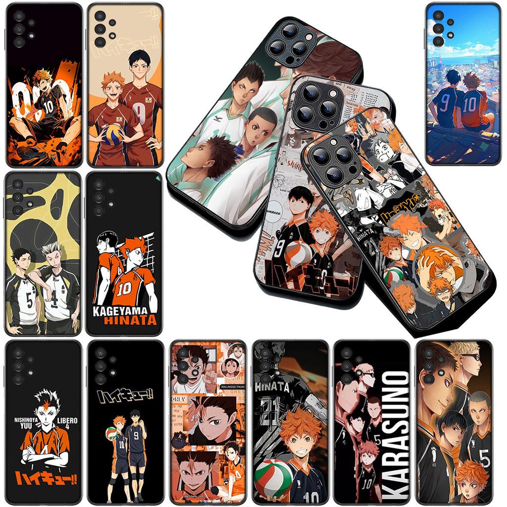 Cover for Samsung Galaxy S10 S8 S9 Plus A33 A34 A31 70 A71 A72 Note 20 9 8 S10E Phone Case Toru Oikawa Haikyuu Hinata Shoyo