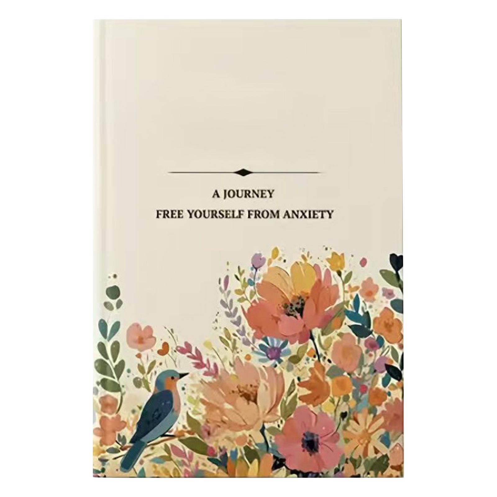 

Mindfulness Notebook, 15-Week Mental Health Journal, Hardcover Gratitude & Wellness Notebook One Size