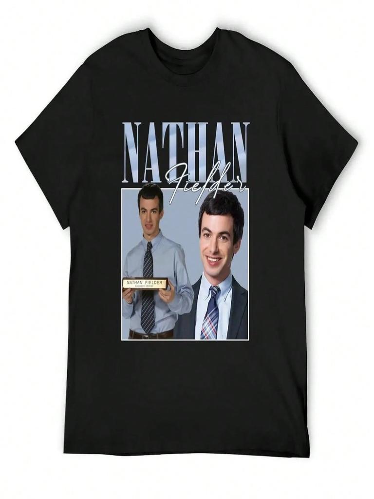 Nathan Fielder Vintage T-Shirt Plus Sizes Baggy Shirts Aesthetic Clothing unisex T Shirts