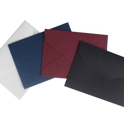 Spot 4-Color Creative Greeting Card with Matching Envelope for Birthday and Christmas Blessings