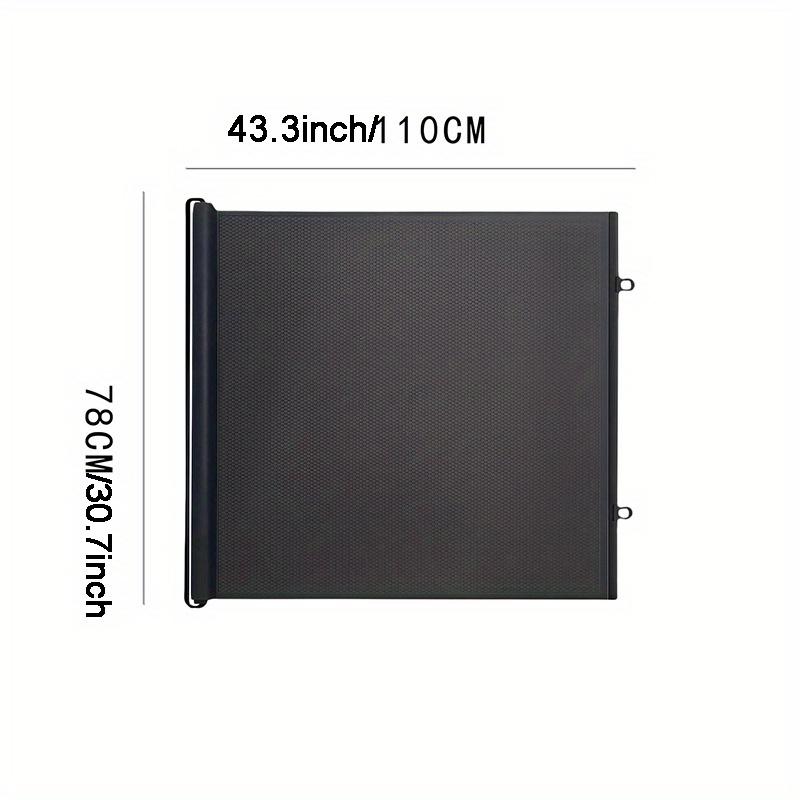 Non Perforated Pet Fence, Anti Cat and Dog Fence, Indoor Isolation Barrier, Automatic Retractable Barrier, Baffle