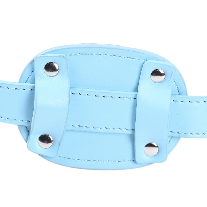 VaHppy Gag z wibratorem SM BDSM wiązanie Bondage długość penisa 10/5cm 4 kolory PU zabawki erotyczne dla pary zatyczki do ust Gagi zakneblowane wibratory
