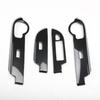 Peach Wood Carbon Fiber Anti-Scratch Sticker for 18-20 LHD/RHD Rush Cars