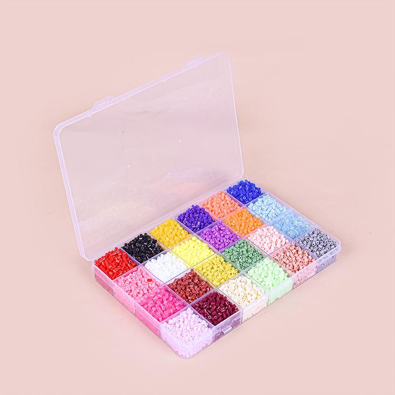 13000pcs 2.6mm Aperture Mini Hama Beads Perler Fuse Iron Beads DIY Early Education Craft Toys Puzzles Birthday Gift