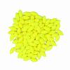 100pcs Fishing Strike Indicator Fishing Lures Baits Floats Beads (Yellow)