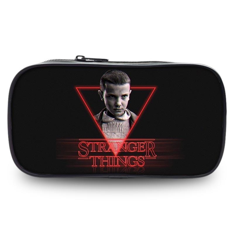 Geräumiges Federmäppchen aus Oxford-Material Stranger Things für Schüler Universelles Geschlechtsdesign