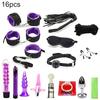 Plush Handcuffs Restraints Bondage Condom Dildo Choker Couples Sex Tool Set