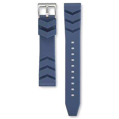 Watch Replacement Genuine Not Compatible with Lug Width Buckle Width [Seiko Watch] Band, Product, Silicone, Diver's Watches, 22mm, 20mm, Navy,