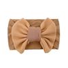 Children's Unisex Hair Accessories Big Knotted Bow Headband Nylon Fabric Baby Headdress Stockings Washable Eco-Friendly All