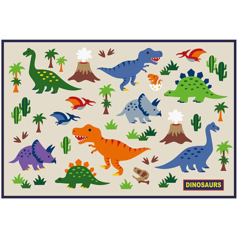 

Skater Children s Picnic Sheet, Small, 60x90cm, Dinosaur Design, VS1-A