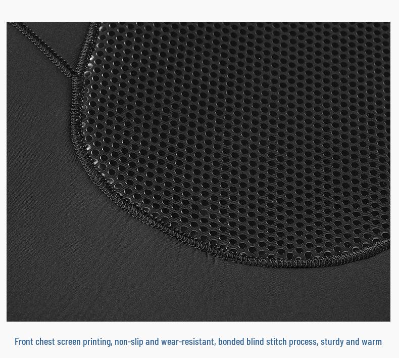 OUZO7mm CR Super Elastic Long Sleeve Wetsuit - Thick, Cold-Proof for Surfing, Free Diving, and Scuba Diving