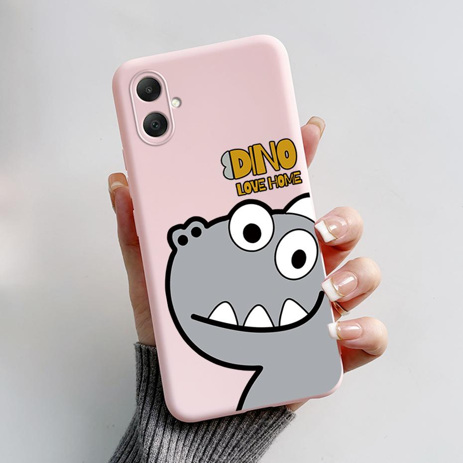 For Samsung Galaxy A06 Case A065F A065M Cute Cat Cartoon Bear Frog Soft Silicone Back Cover For Samsung A06 SamsungA06 4G Case