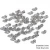 10-50 stk multidesign tibetanske sølv runde metallperler Håndverk Bønn Spacer Beads Passer DIY smykker armbånd