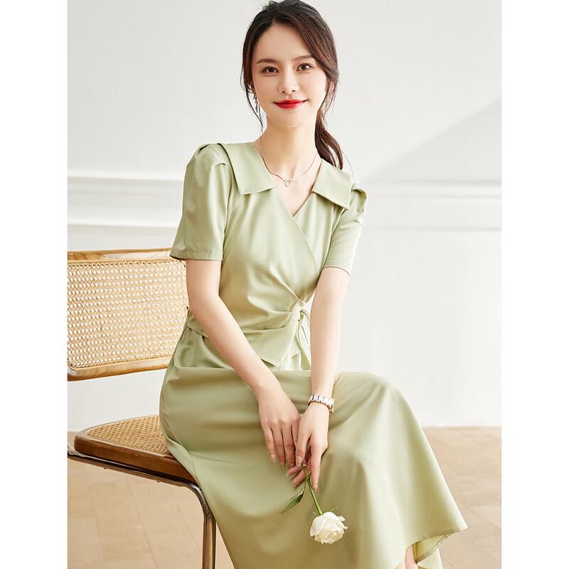 ORIGIN Women s Printed A-line Midi Dress M