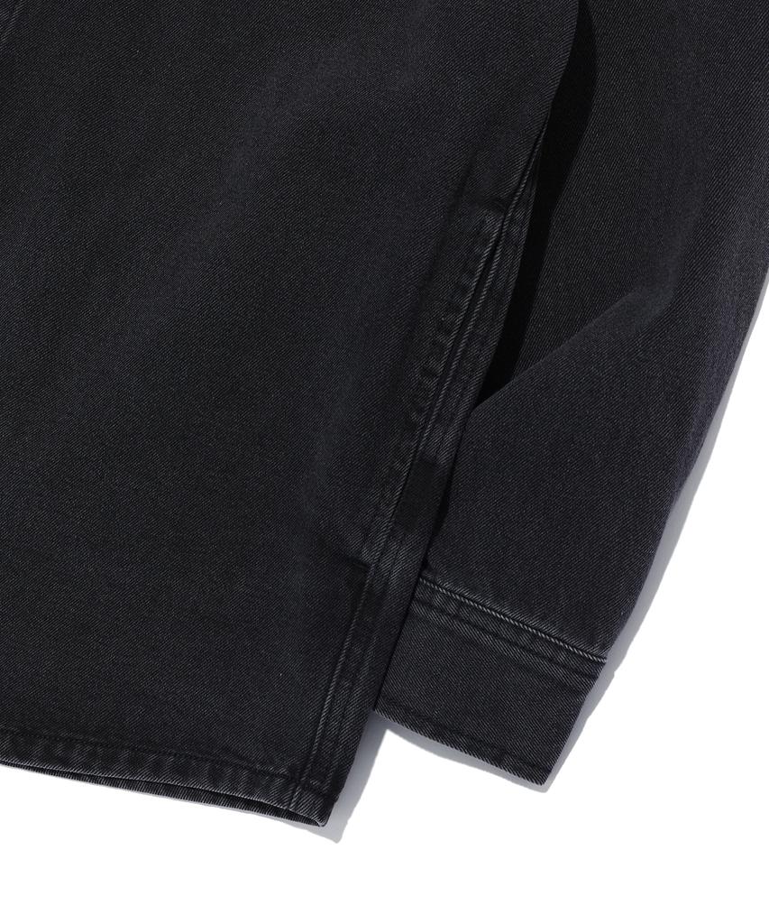 RAYFIKERS Logo Denim Shirt Black (Mp1Yu103-076)