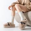 Cotton Slippers Winter 2025 New Indoor Home Non-slip Thick Bottom Plush Warm Cotton Mop Winter