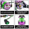 Long Cast Metal Spinning Wheel Fishing Reel for Sea Rods