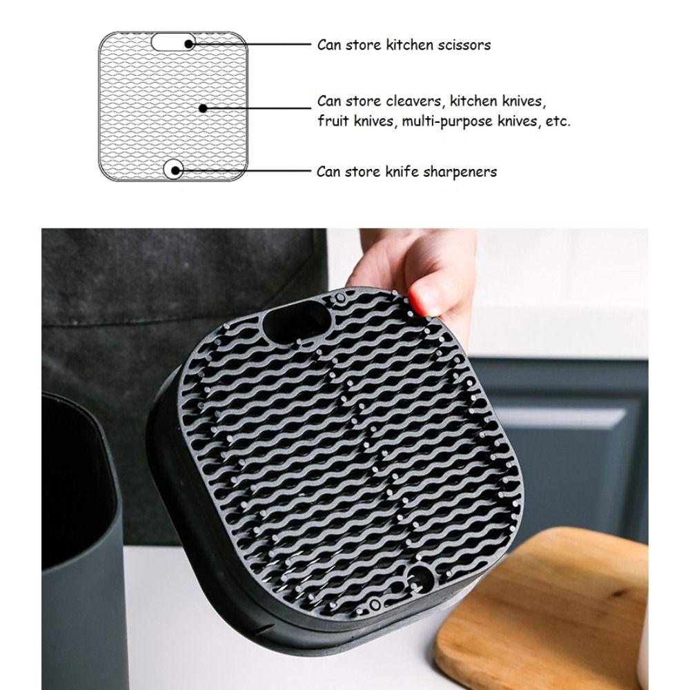 Detachable Cutter Storage Stand Inserted Design Cutter Block Kitchen Utensil Organizer  Chef Tools