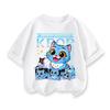 KPop Demon Hunters T-shirt Summer Short Sleeve Tee for Casual Loose 3-12 Year Girl Boy Graphic Printed Tops