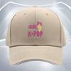 KPOP Girl Finger Heart Baseball Cap Polyester Adjustable Casual Hat for Adult Unisex Outdoor Sports