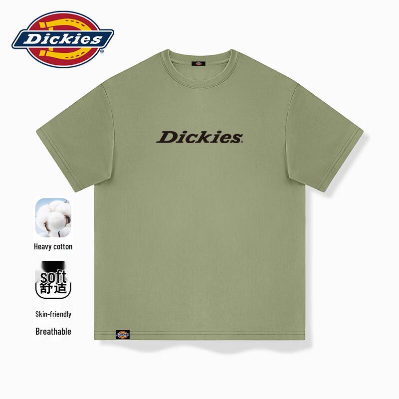 Dickies Unisex Letter Print Short Sleeve T-Shirt