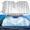 140x70CM Car Window Sun Shade Windshield Snow Ice Anti-UV Protection Front Rear Windshield Block Cover Visor Auto AccessoriesWindshield Sunshades 1