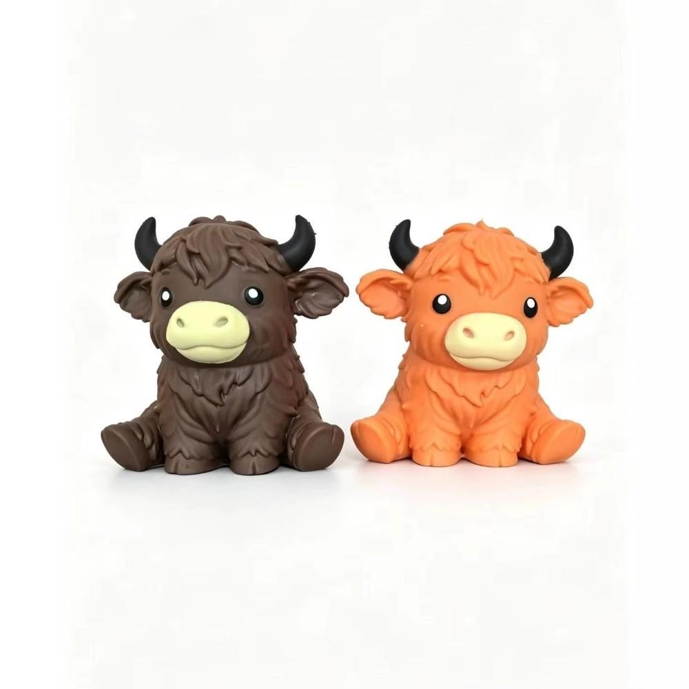 Slow Rising Highland Cow Fidget Toy Slow Rebound Highland Cow Sensory Toy  Office Use