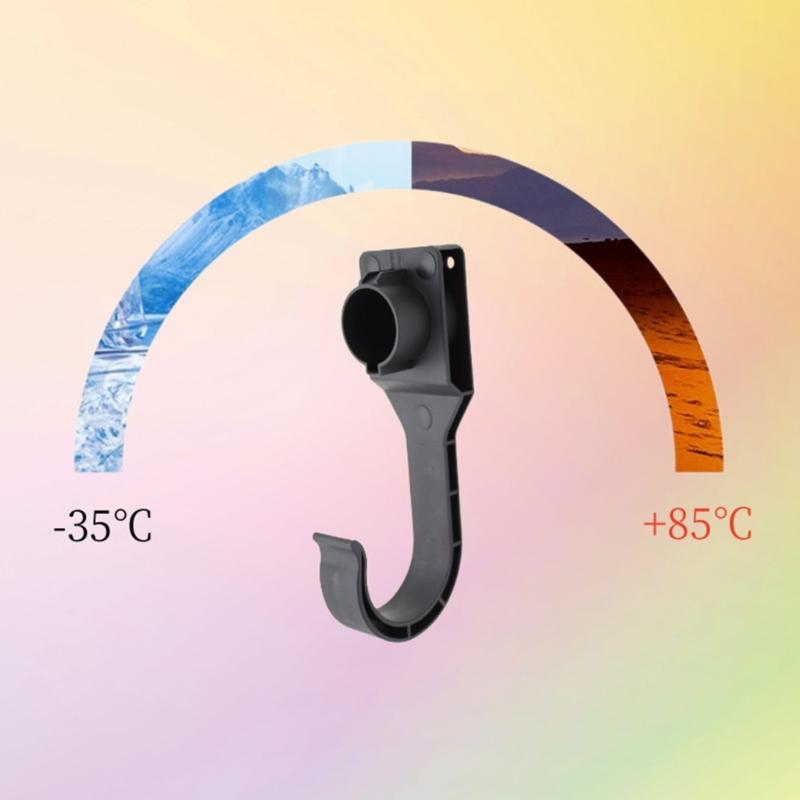 EV-Ladegerät Halter Düse Holster Dock Haken Organizer Kabelhalter Wandmontiert Verbinder Halterung für Typ 1 Typ 2 J1772