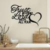 "Believe In the Lord with All Your Heart" Love-Themed Wall Hanging Decor, Living Room Valentine's Day Indoor Art Decor